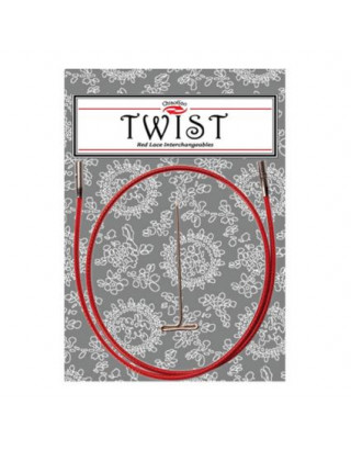 Cable ChiaoGoo Twist red
